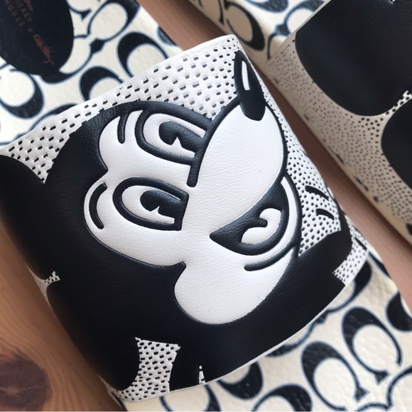 🥰 🐭 Coach Disney Mickey Mouse X Keith Haring Slide - Picture 13 of 13